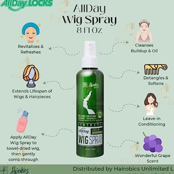 AllDay Locks Wig Spray - Picture 4 of 5